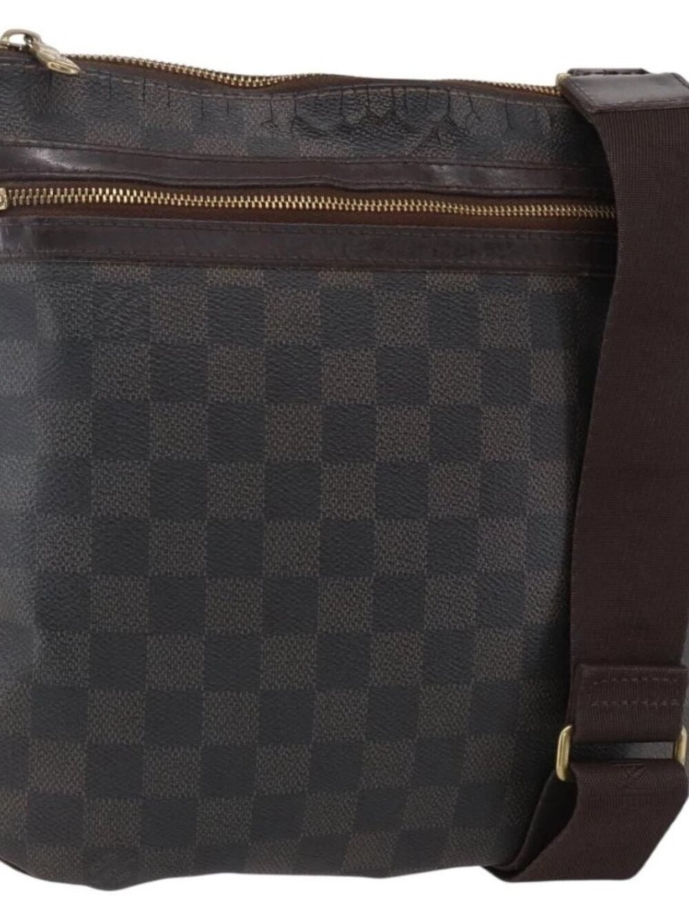 LOUIS VUITTON Damier Ebene Pochette Bosphore Shoulder Bag - Picture 2 of 16